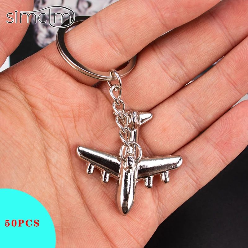 

50 шт., мужской брелок из нержавеющей стали