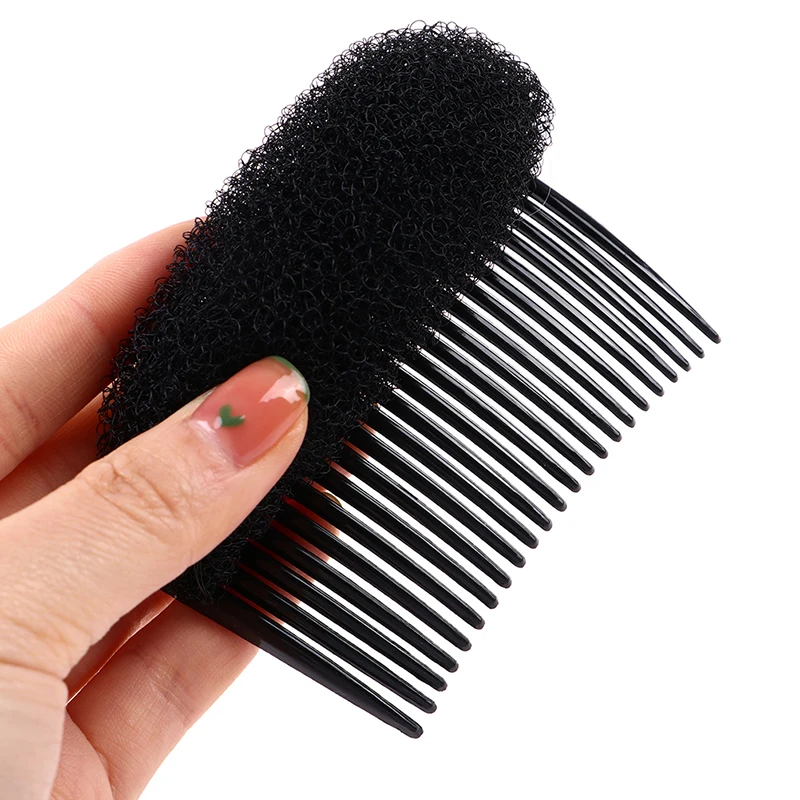 

1Pcs Women Fashion Hair Styling Women Fashion Portable Sponge Clip Stick Bun Braid Tool Hair Accessories Modelling Fluffy