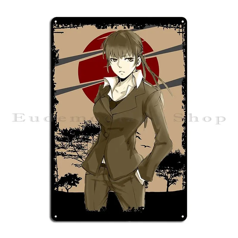 Yayoi Kunizuka психопасс Ретро дизайн ландшафта металлический налет живопись гараж бар