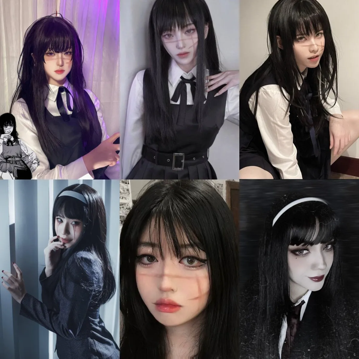 Рисунок 2 - Парики для косплея Tomie Asa Mitaka