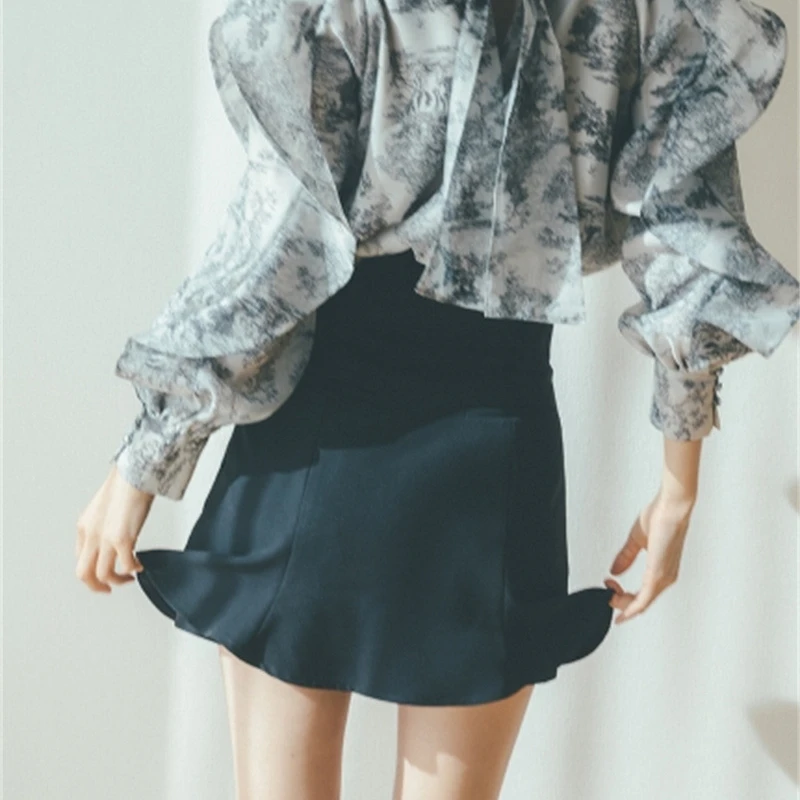 

A GIRLS Summer Japanese Woman Skirt High Waist All-match Mini Skirts Female Retro Plaid Short Faldas Mujer 2022 New Trendy