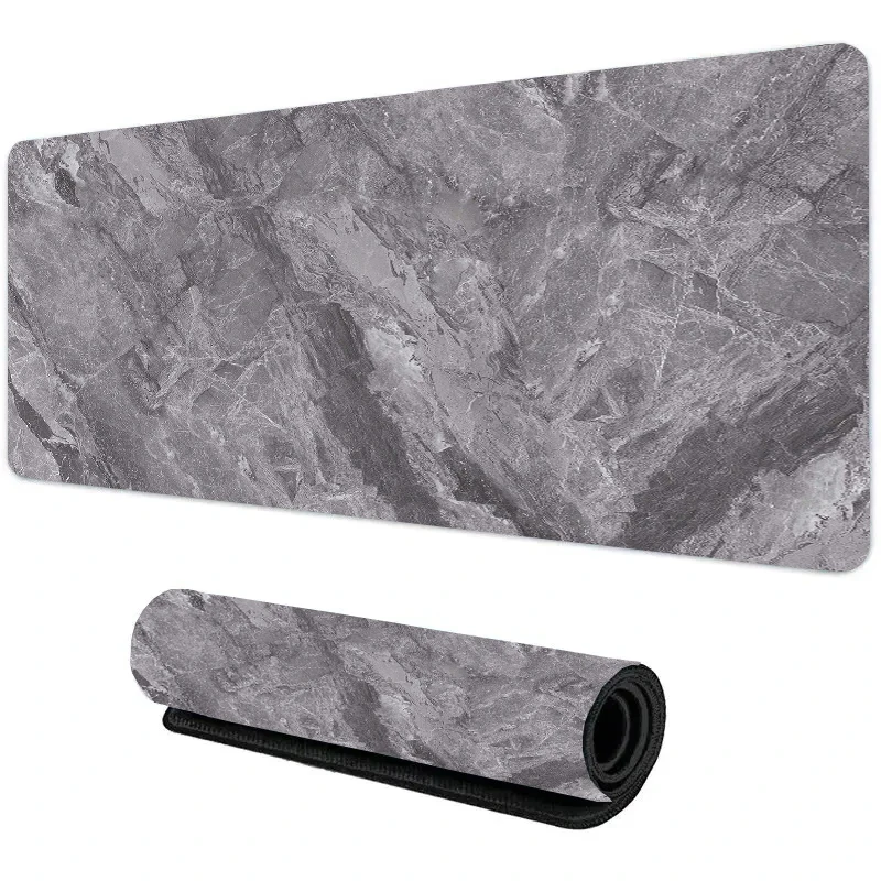 XXL текстурированный узор коврик для мыши серый художественный дизайн ковры