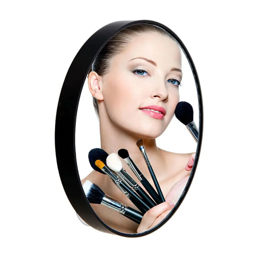 

TSHOU530 Portable Round Makeup Mirror with ABS Plastic Shell Pocket Magnifying Cosmetic Mirror