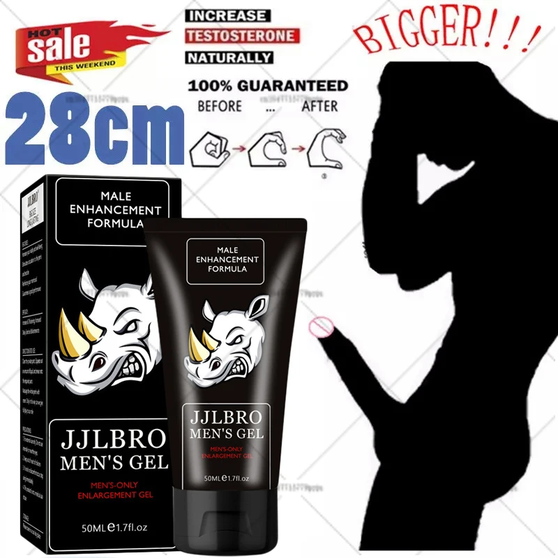 3pcs External Penis Enlargement Thickening Big Dick Extension Cream Men's Massage Gel Thick Flirting 50ml Erection Enhance Men