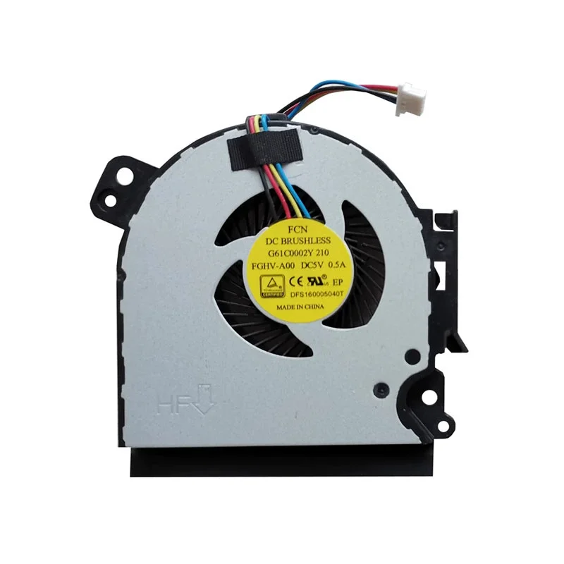 New Geniune Laptop Cooler CPU GPU Cooling Fan For Toshiba A50-C R50-C L50-D DFS160005040T