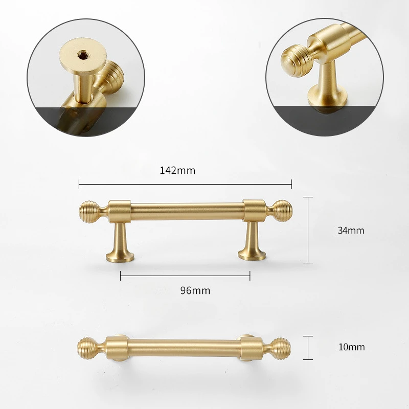 

Ручки для мебели из латуни