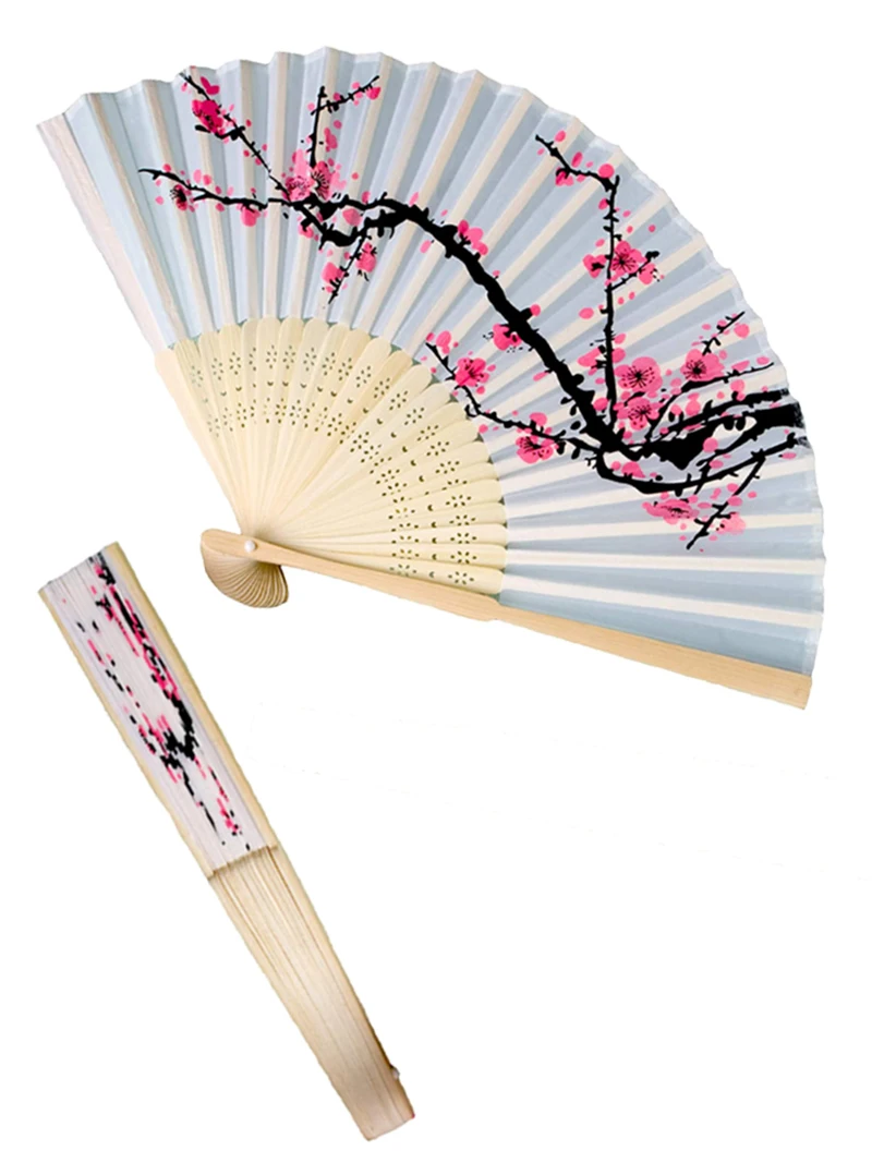 

Веер в форме цветка вишни, свадебные сувениры, подарок, веер «сделай сам» для вечерние, декор для музыки, фестиваля, девушки, женщины, церкви, ...