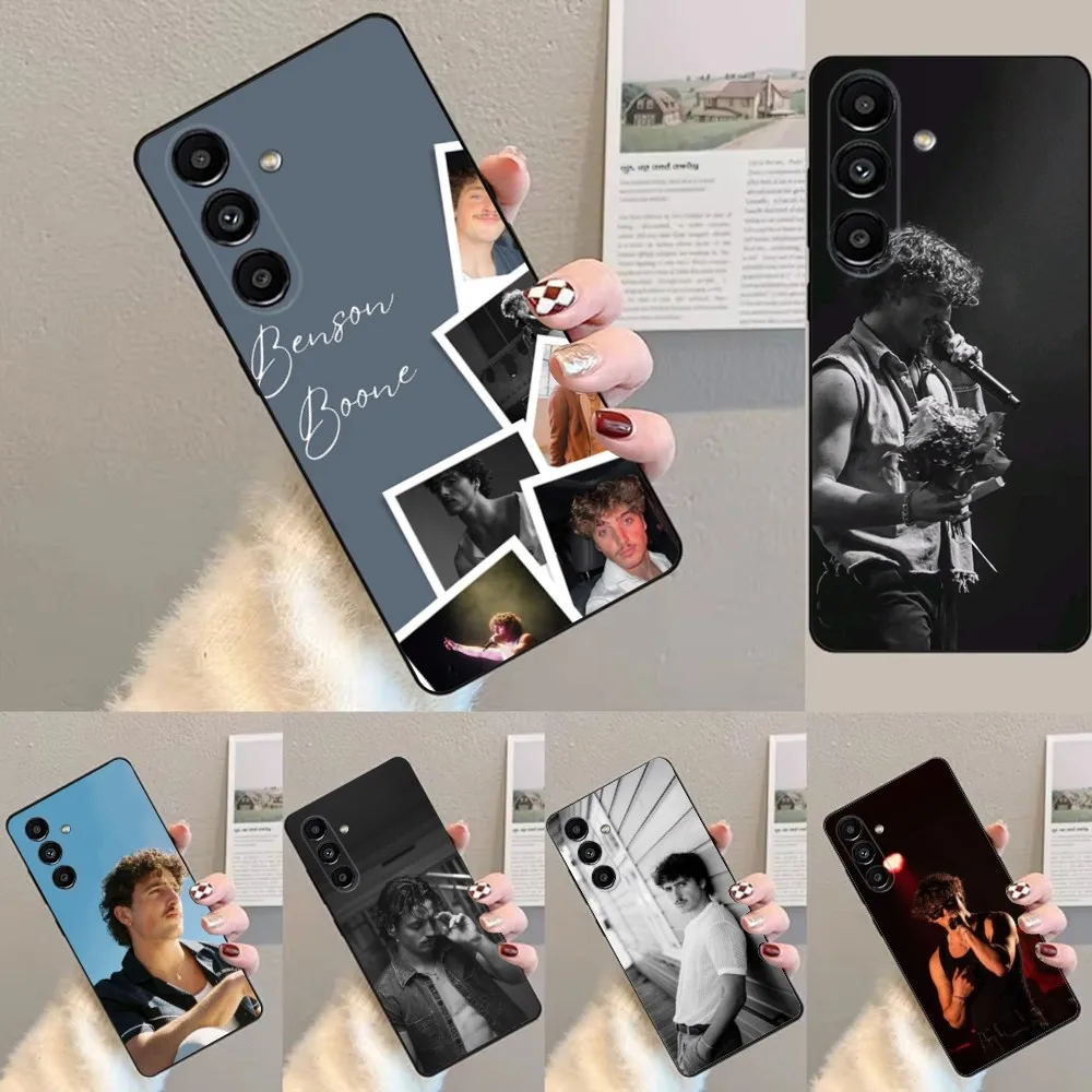 Чехол для телефона Benson B-Boone Samsung S24 23 22 30 21 10 9 Ultra Plus Lite FE мягкий силиконовый черный