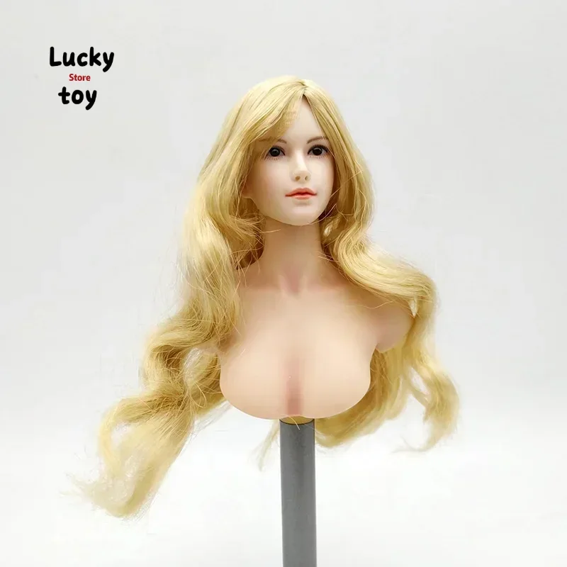 На заказ 1/6 блондинка милая голова девушки скульптура головы азиатской Лолиты