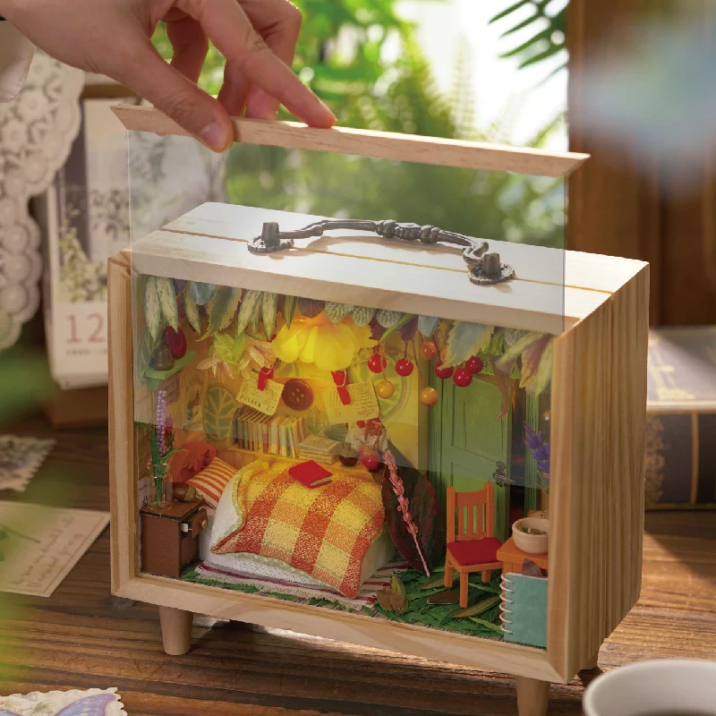 Фото Умный дом сделай сам Маленькая деревянная коробка серия Dream Weaving коллекция из