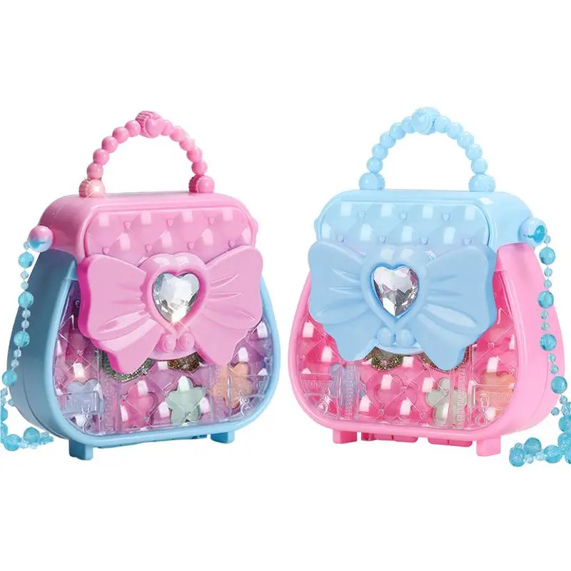 

Girls Makeup Toys Set Cosmetic Pretend Play Kit Simulation Dressing Table Makeup Toy Princess Party Dressing Box Set For Girls