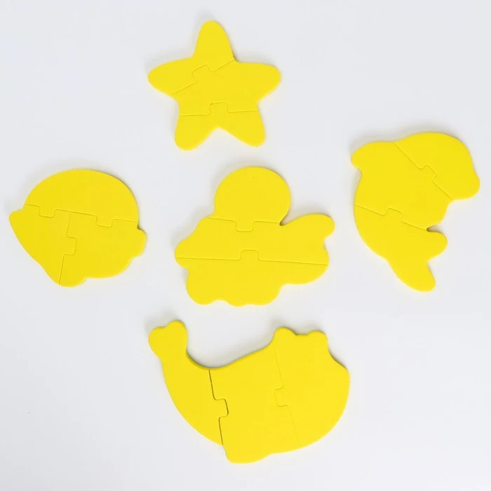 Макси Ванна Пазл Морские Друзья Тройная 5 Пазлов 15 Кусков 7345333 для детей, девочек, мальчиков, Подарки, Увлечения, Малыши, Детские Игрушки, Игрушка, Малыш.