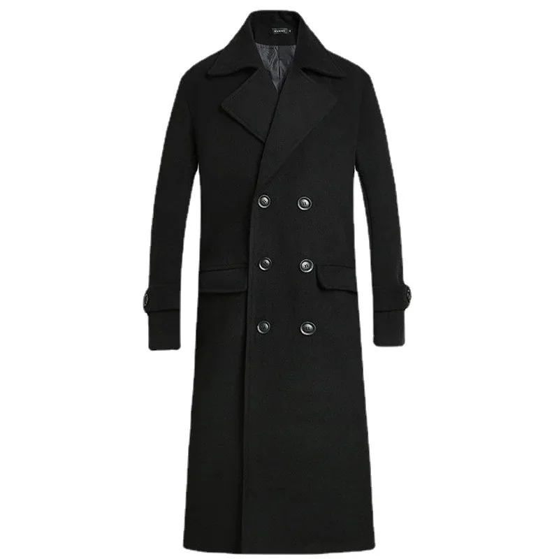 Мужская осенне-зимняя новая хлопковая теплая куртка с длинным рукавом свободный