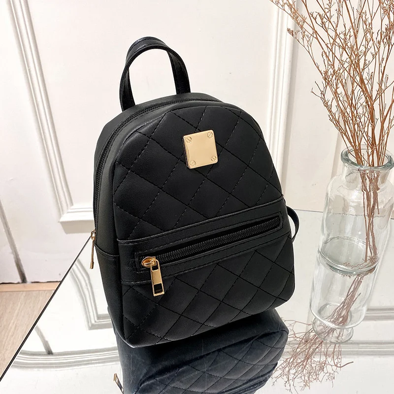 

Women's Mini Backpack рюкзак женский Pack Trend Small Phone Pouch Soft PU Leather School Bolsa Lady Girls Frete Grátis Mochilas