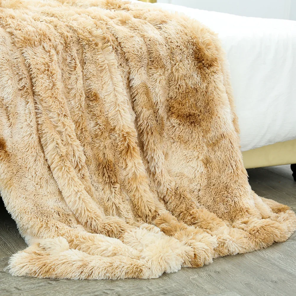 Мягкое плюшевое одеяло из микрофибры 160X200 см