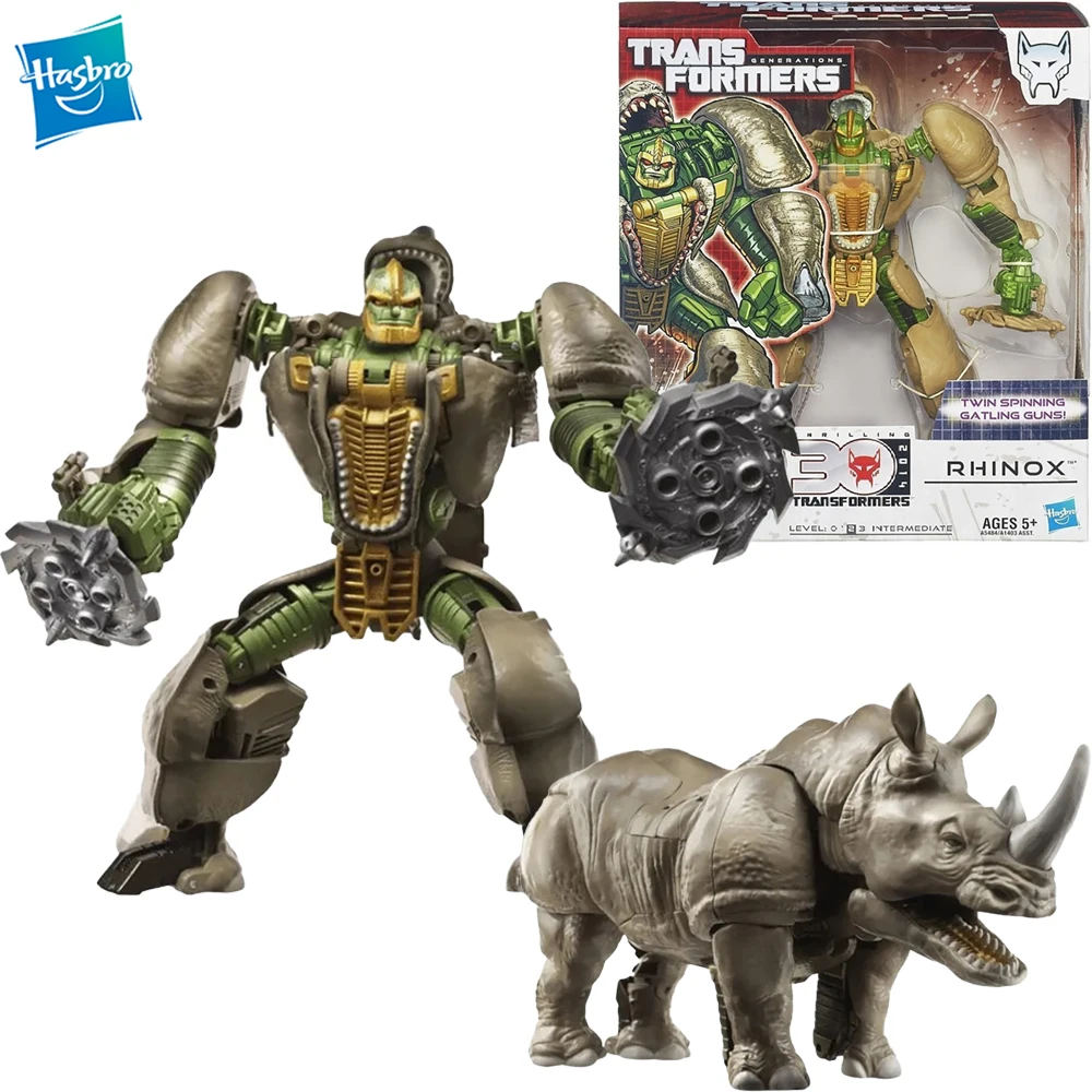 [В наличии] Hasbro Transformers Generations 30th Voyager Class Rhinox Фигурка Коллекционная модель игрушки