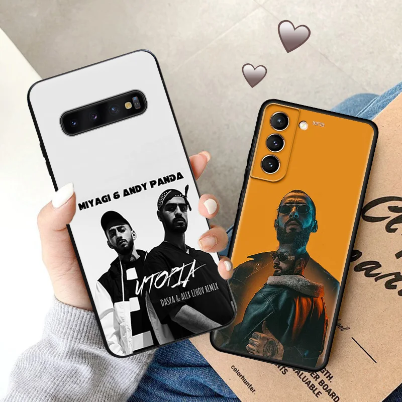 Чехол для Samsung S24 Plus Note20 Ultra S23 FE S22 MiyaGi Andy Panda Galaxy S21 S20 S10