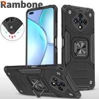 shockproof anti drop armor car holder phone case for infinix zero 8 smart 4 metal kickstand cover for hot 9 10 play note7 lite