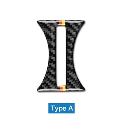 

Настоящая мягкая наклейка из углеродного волокна для Mercedes Benz B A GLA CLA Class W176 X156 C117 2014-2016 2017, автомобильный держатель для чашки, аксессуары