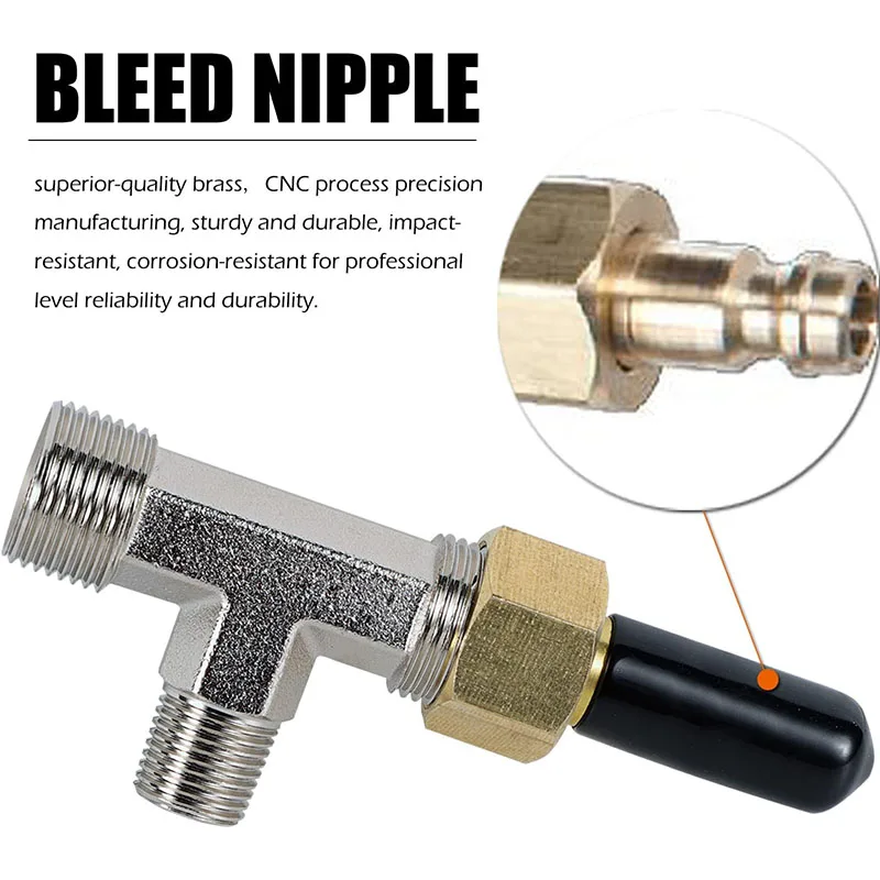 Фото Комплект сливных тройников (Bleeder Tee Kit) для замены SeaStar 3004.6439 HF4202, подходит для всех цилиндров Baystar (2 шт. в комплекте) №4