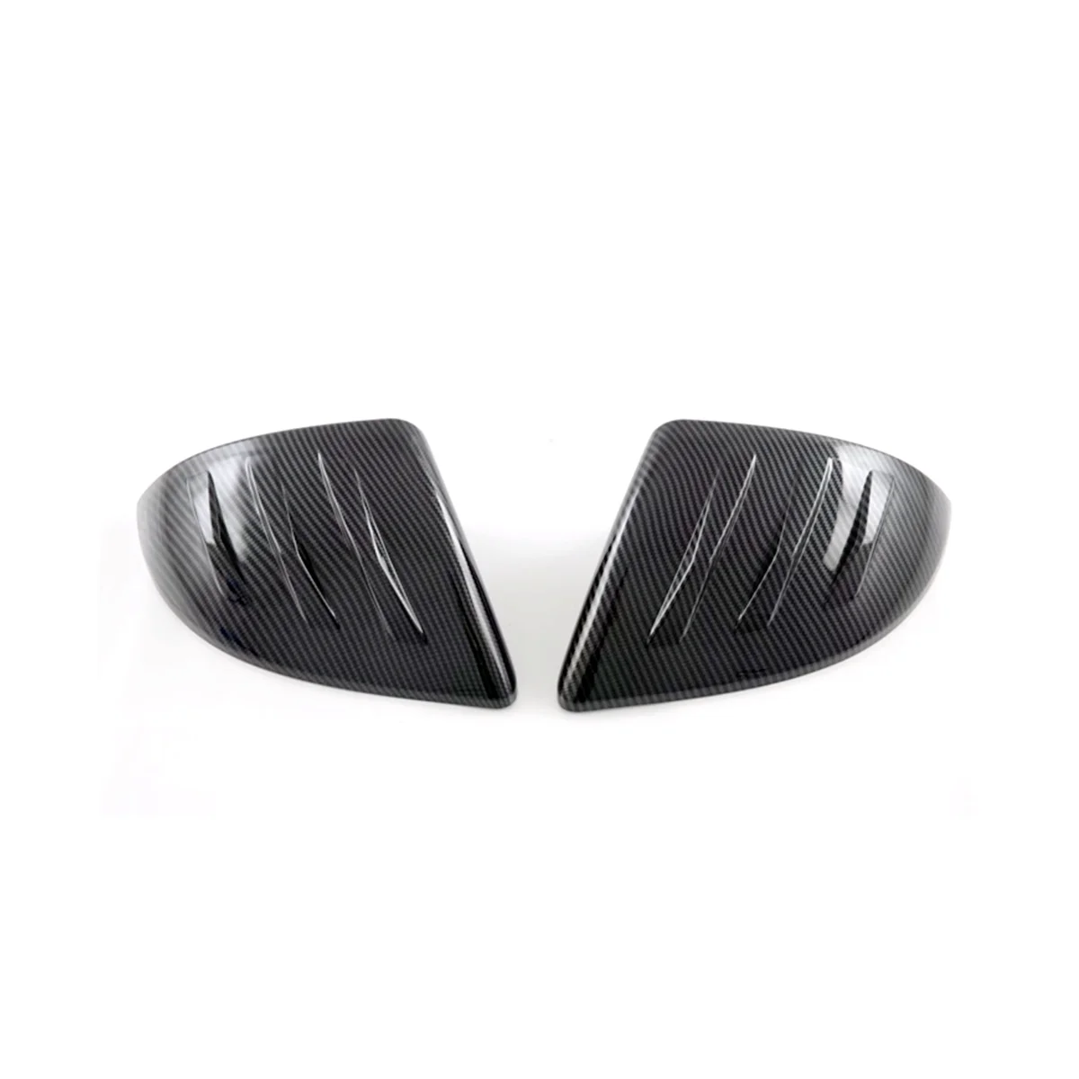 

For MG 4 MG4 EV Mulan 2023 Car Rearview Mirror Cover Trim Protection Sticker Accessories - ABS Carbon Fiber