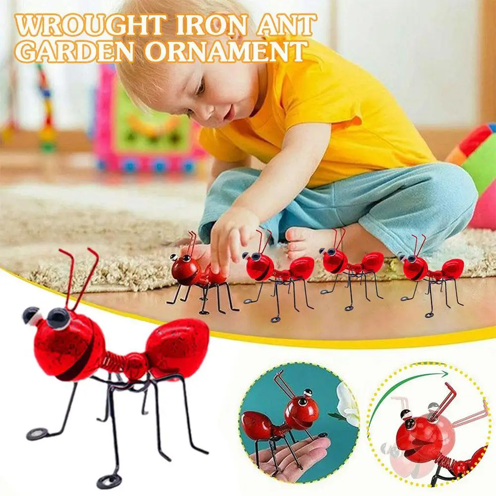 Статуя железного муравья персональная милая фигурка стоячий стол ТВ-шкаф