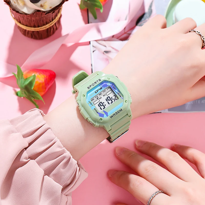 

2022 New Luxury Classic Women Digital Watches 50m Water Resistant 42mm Graffiti Dial Causal Watch Gift