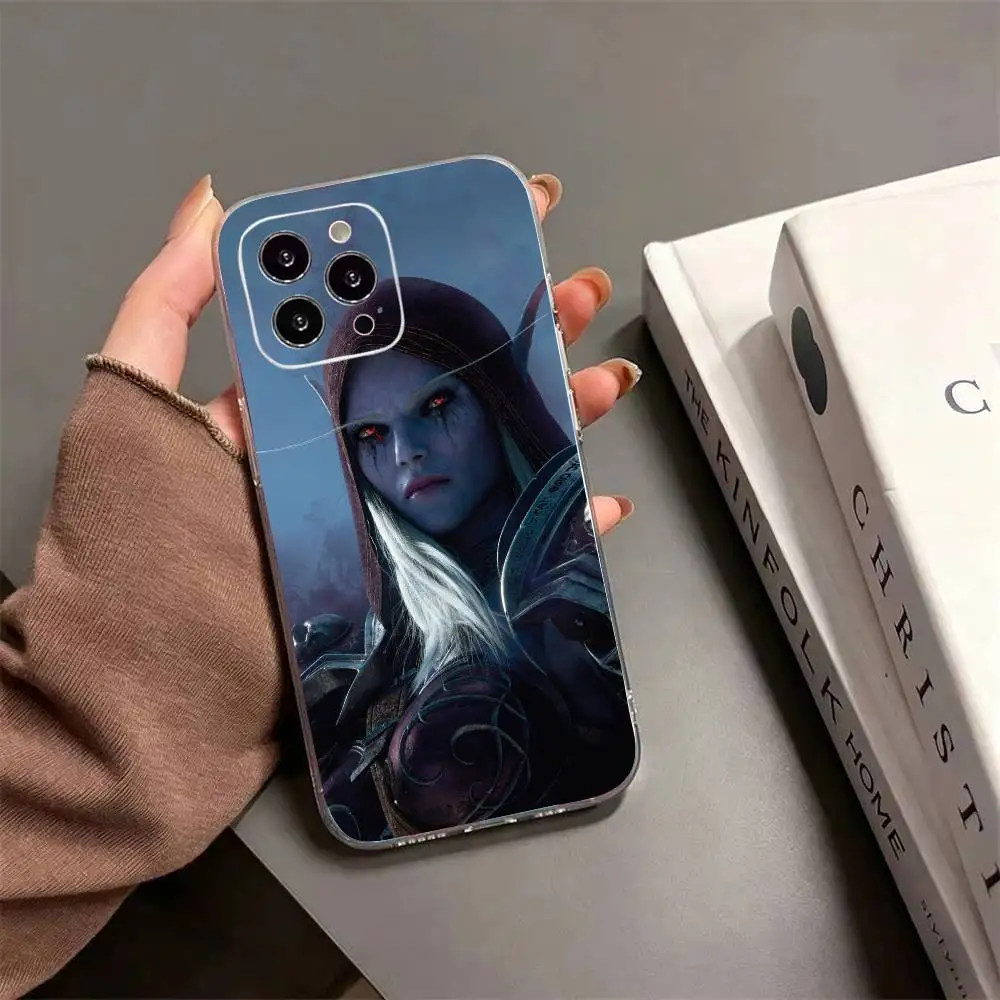 Фото Чехол для телефона WoW S-Sylvanas Windrunner, силиконовый, мягкий, для iPhone 17 16 15 14 13 12 11 Pro MAX Plus X. №5