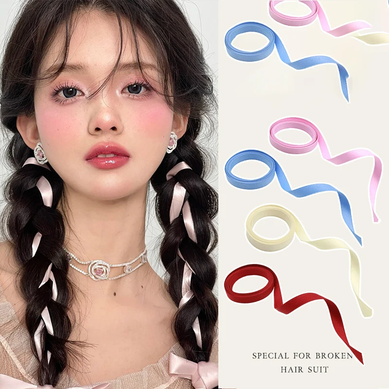 

2 шт./комплект, женские длинные заколки для волос с бантом