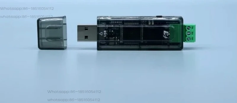 Фото Мини-анализатор USBCAN CAN с поддержкой вторичной разработки CANopen, J1939, DeviceNet №2