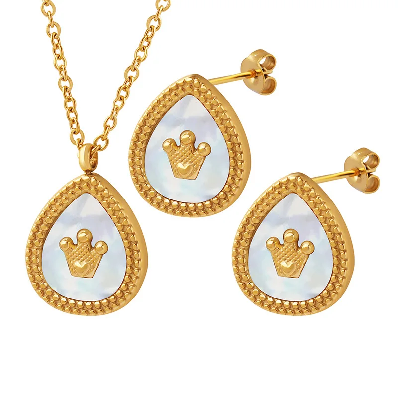 Серьги-подвески из титановой стали