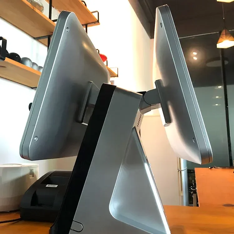 Настольный компьютер все в одном 15 6-дюймовый сенсорный экран Windows Компьютер Caisse