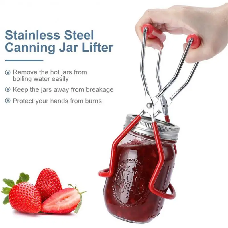 Подъемник для консервных банок с щипцами подъема Mason термостойкость анти-зажим