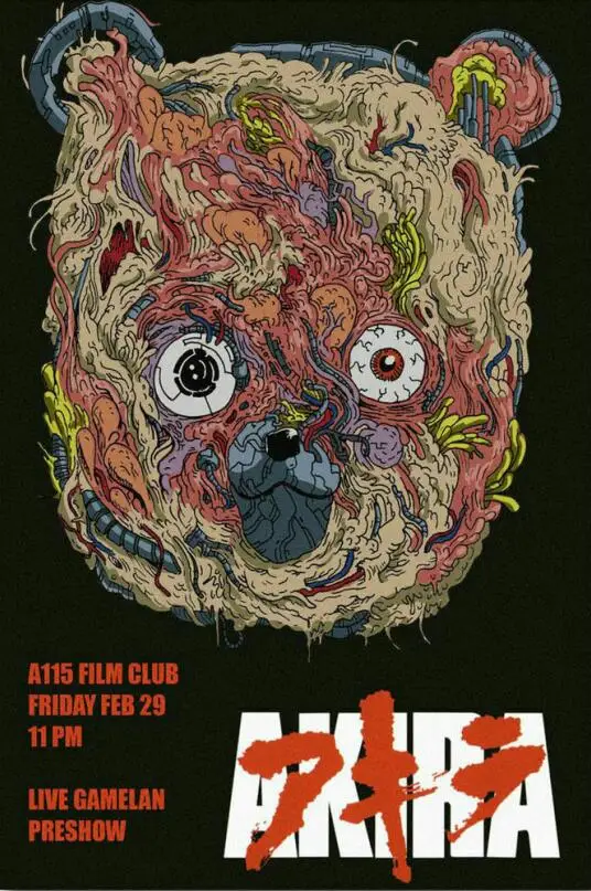 Akira-красный боевой аниме художественный фильм печать Шелковый плакат домашний Настенный декор 24x36 дюймов