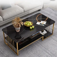 luxury marble coffee table living room furniture nordic modern dining sofa bedside table desk board muebles bedroom furniture