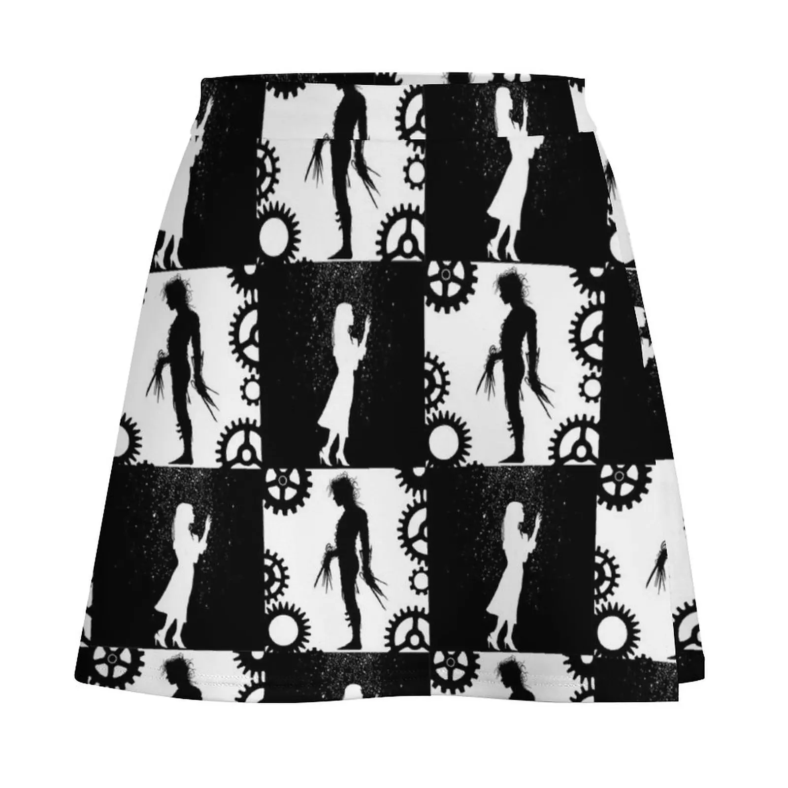 Эдвард руки-ножницы-классическая мини-юбка летние платья для женщин корейская