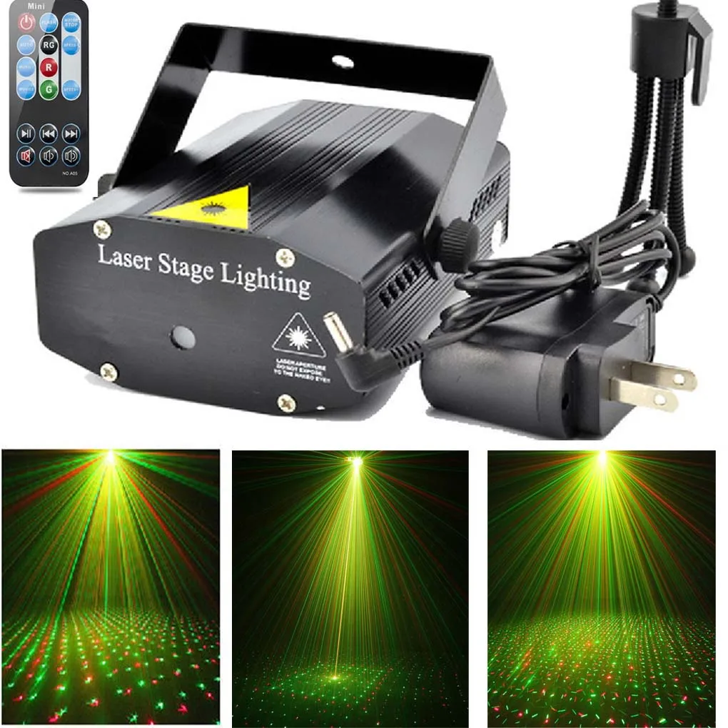 

Портативный дистанционный лучевой проектор RG Лазерная звезда Звездное небо огни для диджея диско дома Рождество Праздник Вечеринка шоу эф...