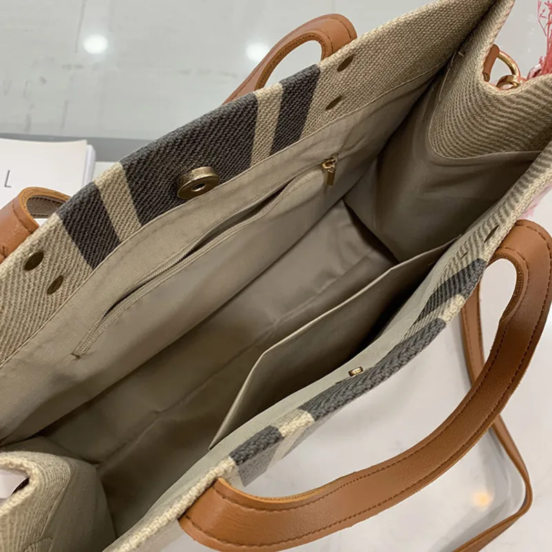 Canvas Handbag For Women, New Fashion Shoulder Bag, Crossbody Bag Leisure Bag Large Capacity Canvas Bag, Versatile Commuting Bag