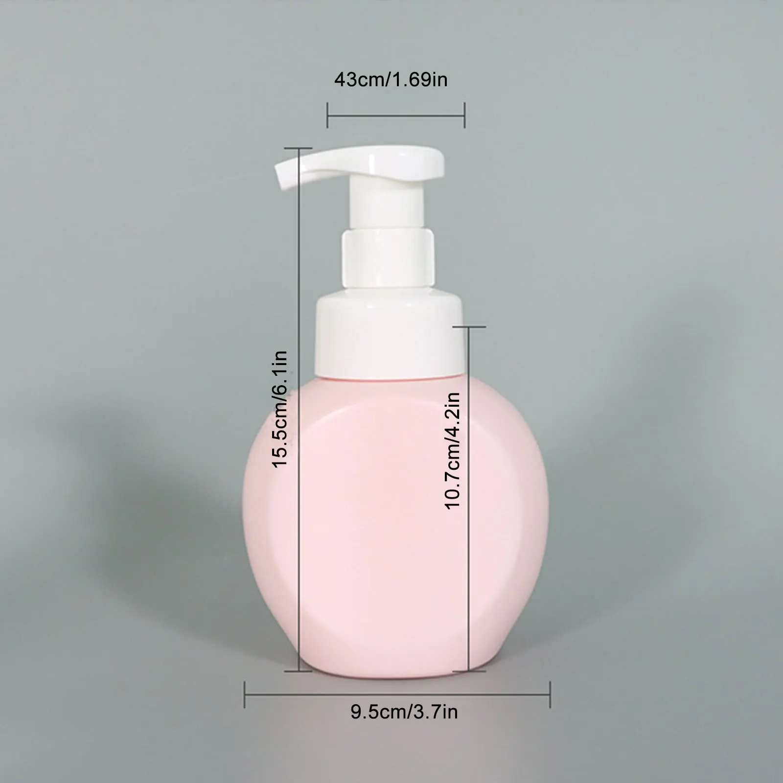 Флакон-дозатор для геля душа и шампуня 300 мл