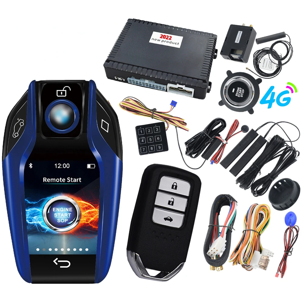 

Drop Shipping KOL Cardot Best Smart Pke Keyless Entry Remote Starter Start Stop Engine Magical Car+Alarms