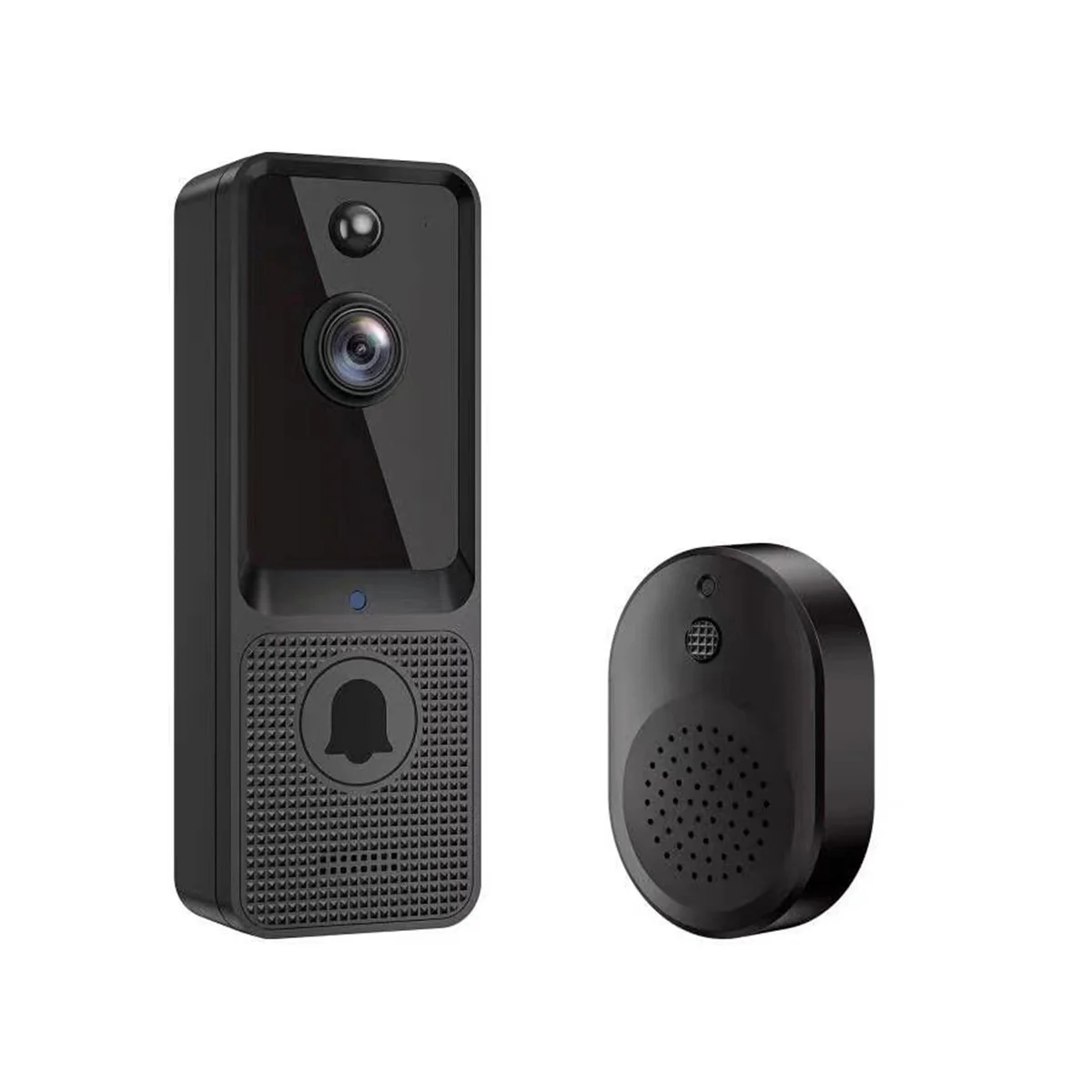 

Дверной видеозвонок с низким энергопотреблением, умный беспроводной Wi-Fi глазок с ночным видением, Интерком, домашний мониторинг
