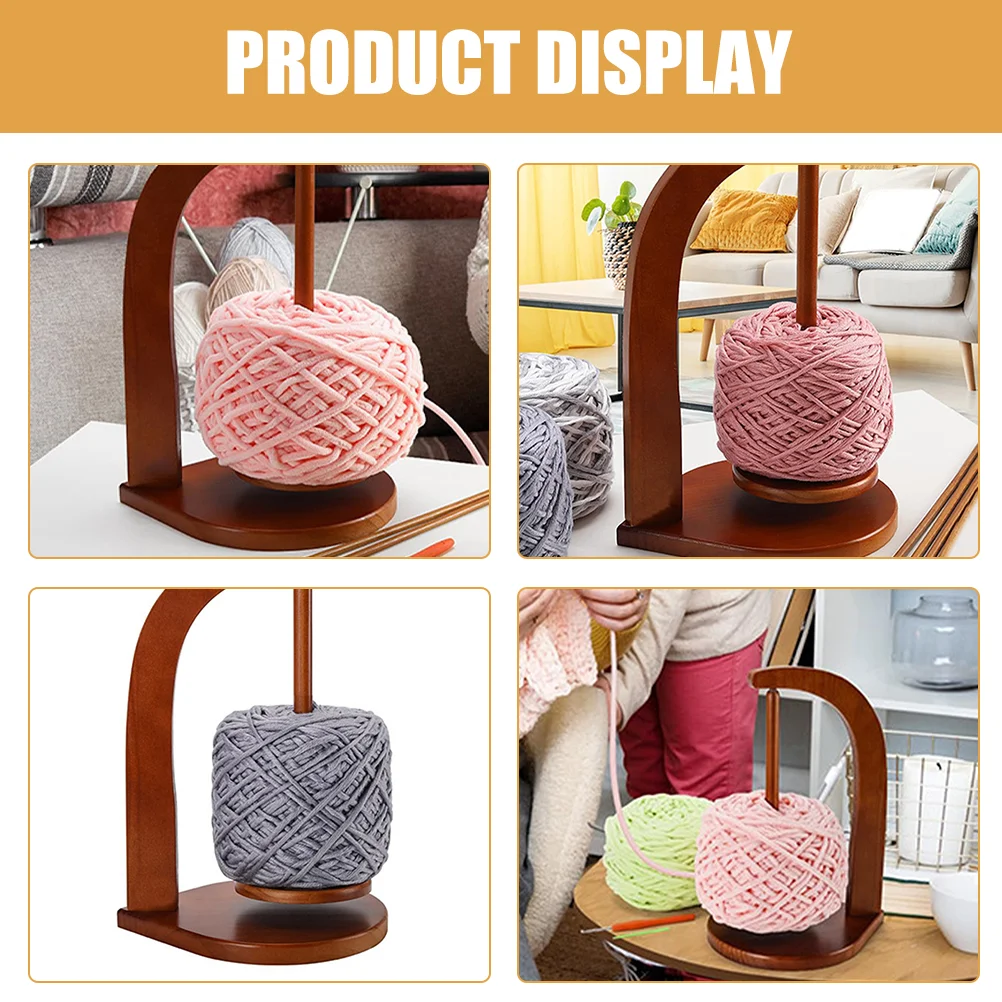 Держатель для намотки шариков из пряжи вязания крючком держатели вращающихся