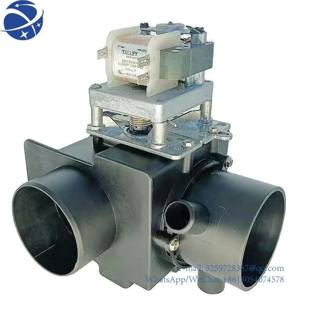 

Commercial Washing Machine Accessories Electronic Drain Valve Plastic Drain Valve 2 3 Inch 90 Degree 180 Degree Free Spare Parts