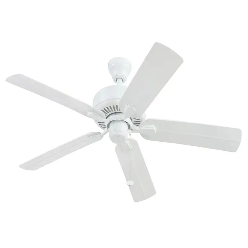 

Gardens 52" White Outdoor Ceiling Fan, Wet Rated, 5-