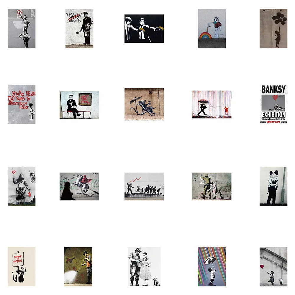 10/67 шт. граффити-наклейки для багажа ноутбука скейтборда мотоцикла |