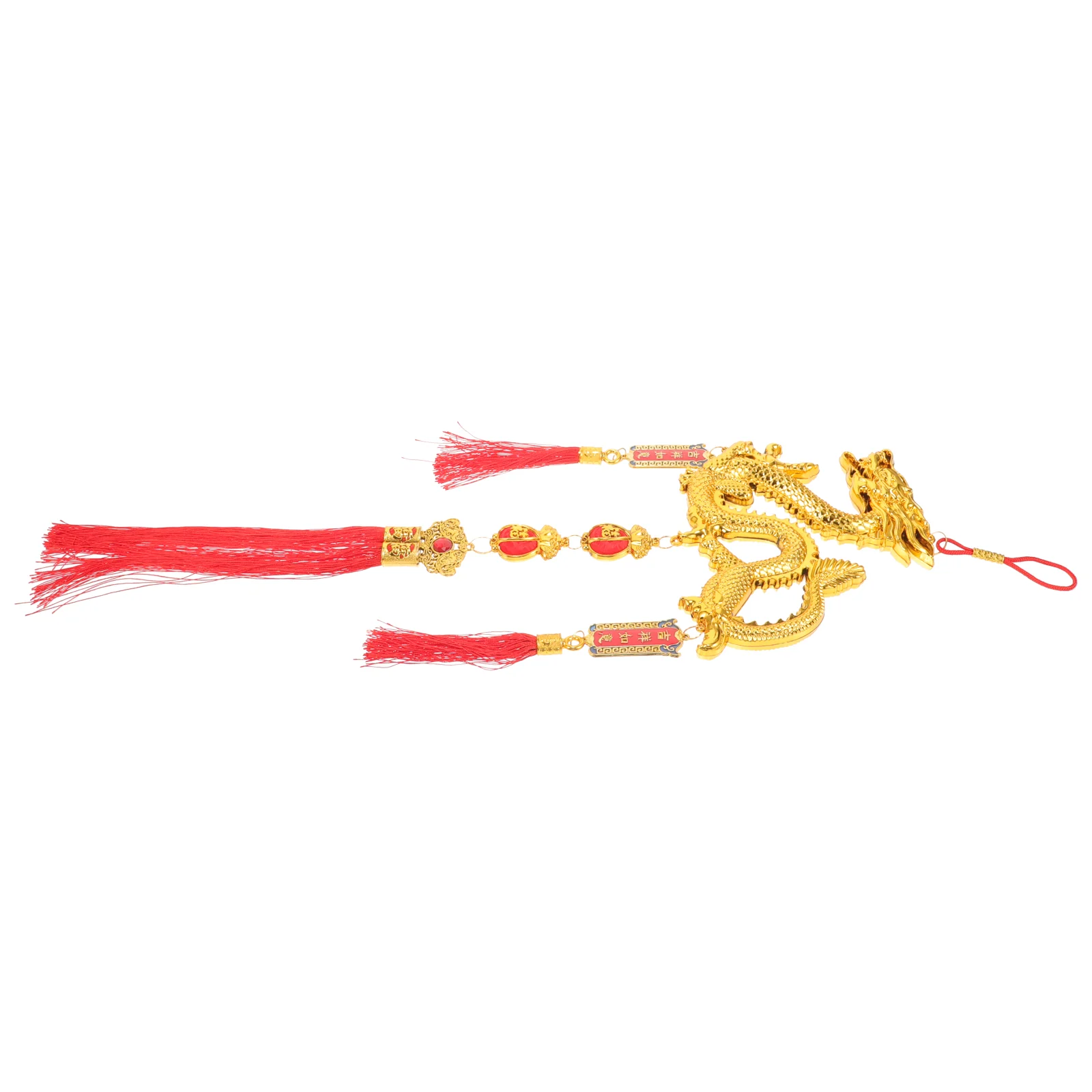 

Spring Festival Pendant Bonsai Ornament Decorative Fringe Supplies Chinese New Year's Gifts Hanging Style Delicate Dragon