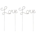 2 шт., декоративные топперы для свадебного торта