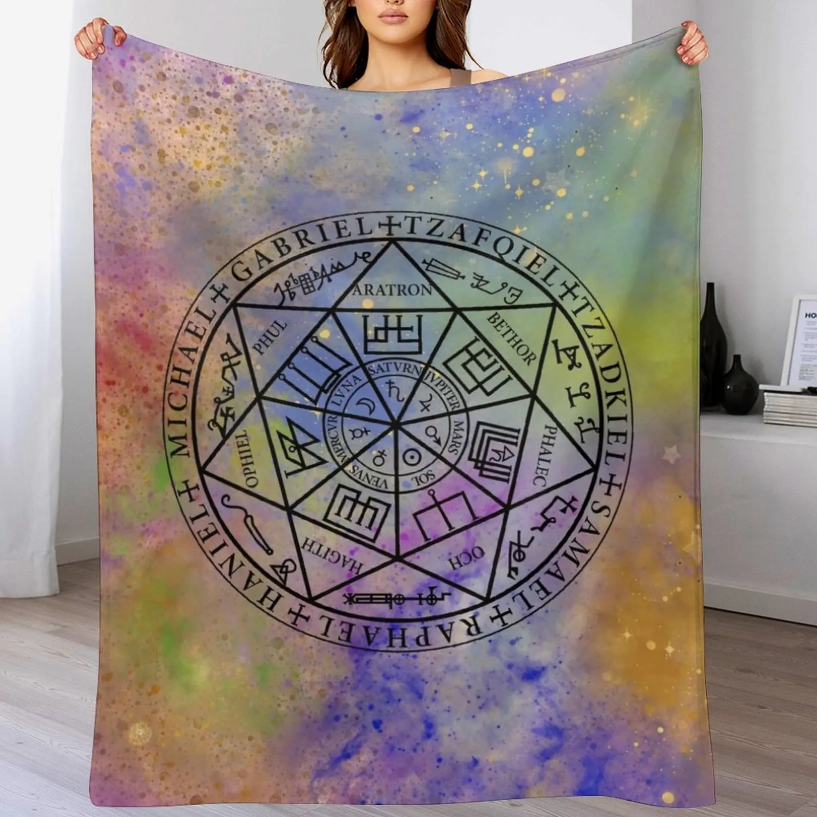 7 archangels защитное одеяло sigil для детской кровати