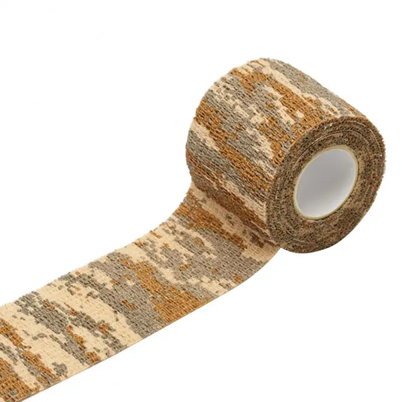 

Stretchy Breathable Versatile Easy-to-use Multipurpose Reliable Camouflage Bandage For Outdoor Activities Elastic Bandage Sports