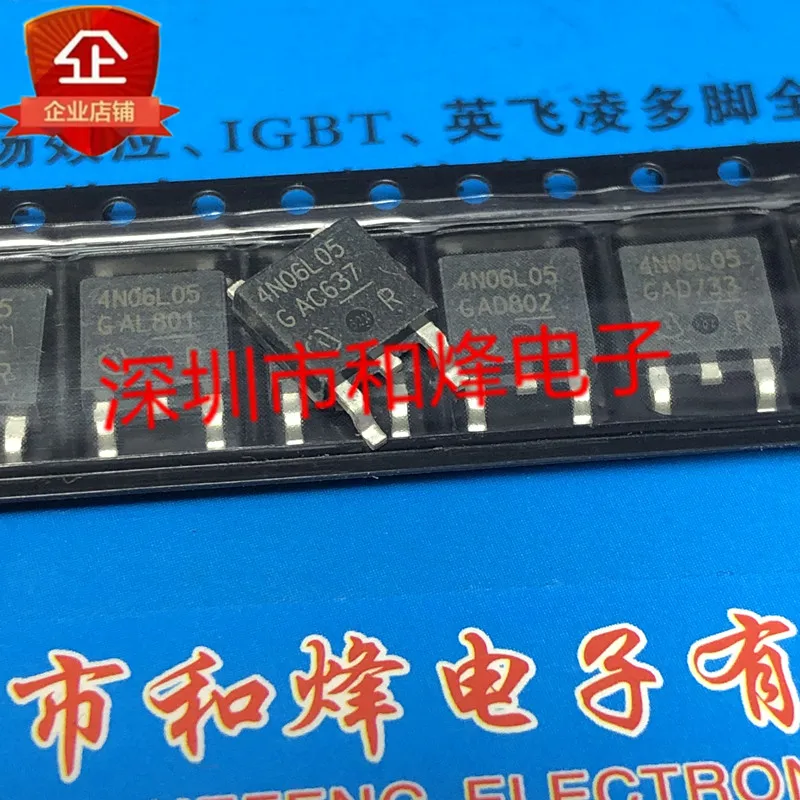 

Free shipping 4N06L05 IPD90N06S4L-05 TO-252 60V 90A 10PCS